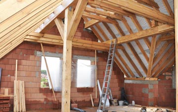 Stockton Brook attic trusses